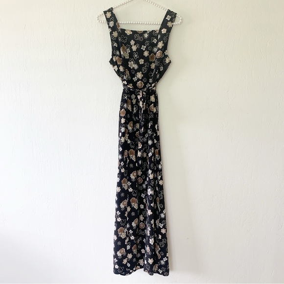 Jonathan Martin Square Neckline Floral Midi/Maxi Dress - Picture 3 of 6